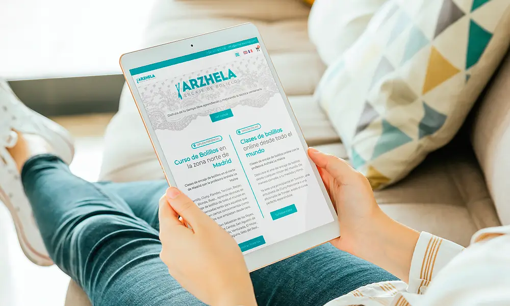 Portafolios Diseño de Tiendas Online Asturias - Arzhela Bolillos