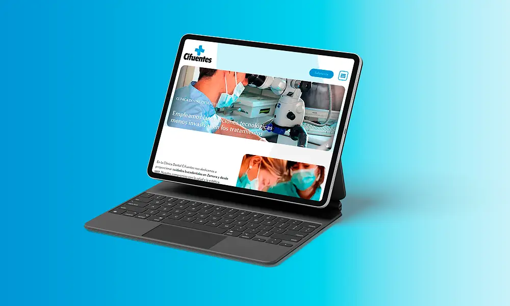 Portafolios Diseño Web Asturias - Clínica Dental Cifuentes